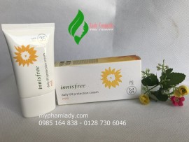 Kem chống nắng bao vệ da Innisfree Daily UV Protection Mild SPF35+ PA+++ 50ml