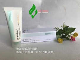 Kem chống nắng giành cho da nhạy cảm Innisfree The Minimum Sun Cream SPF25+ PA+++ for Sensitive Skin 50ml